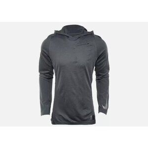 Nike Men's Hyper Elite Hooded Shooter Athletic Sports Top Grey SZ 2XL